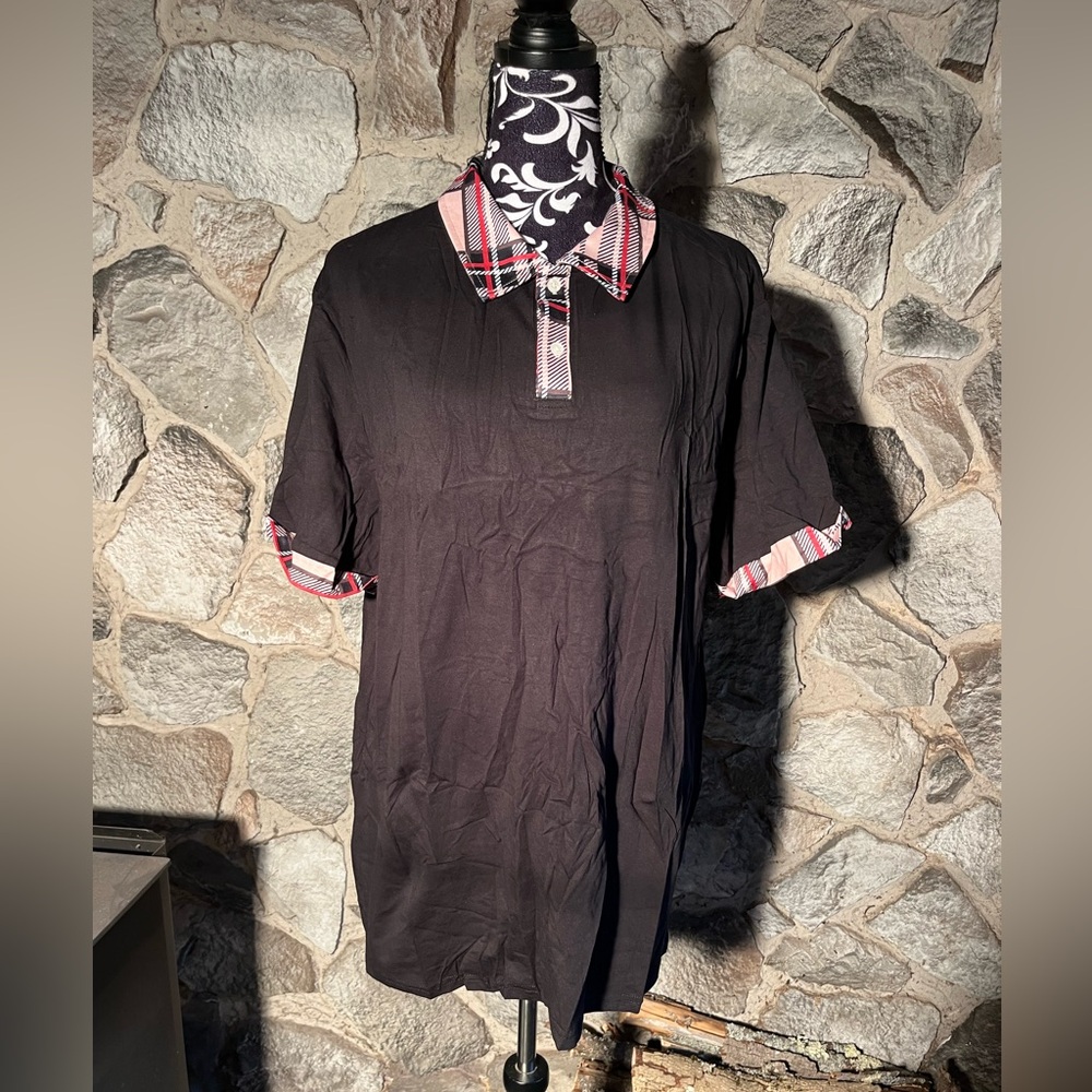 NWT PatPat Collared Short Sleeve Shirt XL